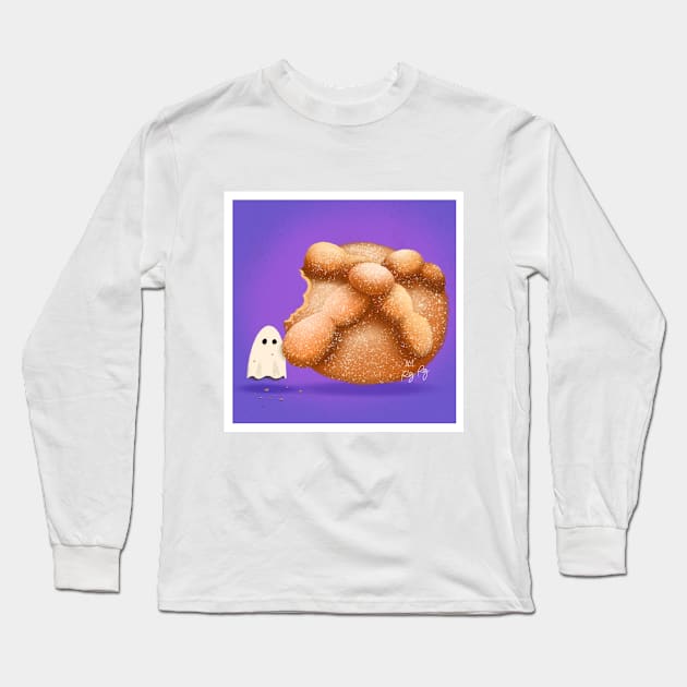 Pan de muerto Long Sleeve T-Shirt by Rey Rey